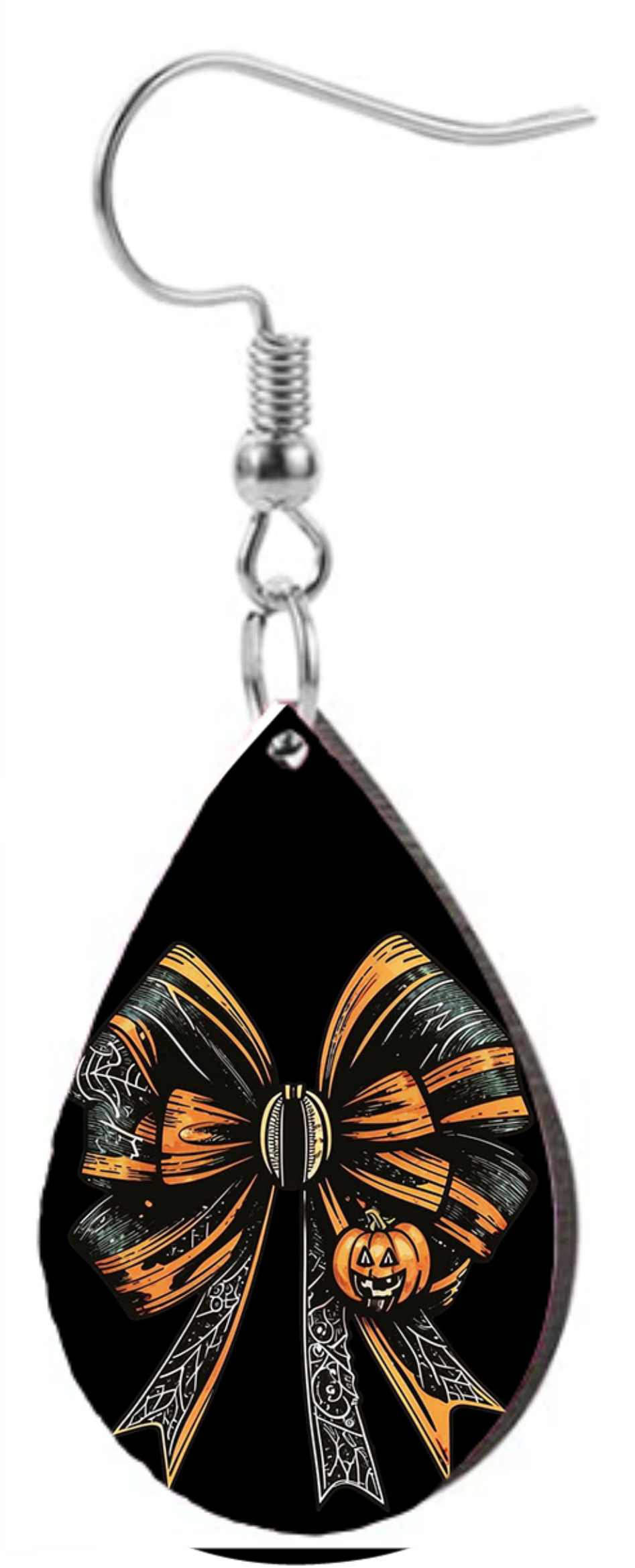 Halloween Bow - Teardrop Template Transfer