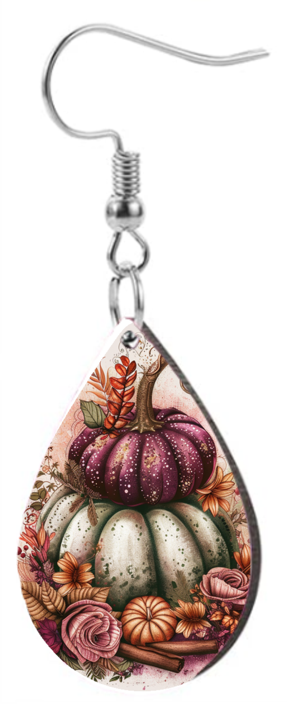 Pumpkin Stack - Teardrop Template Transfer