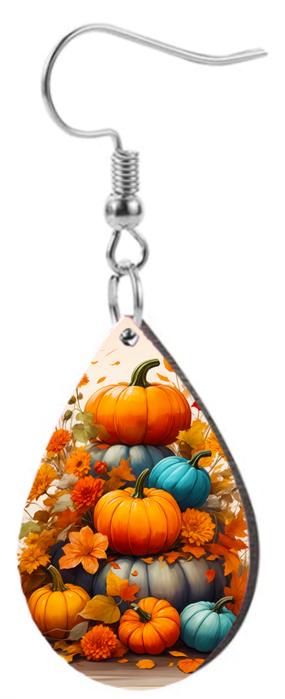 Pumpkin Stack - Teardrop Template Transfer