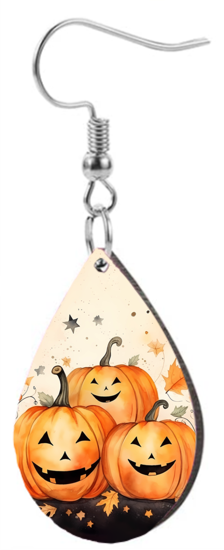 Jack-o-lanterns - Teardrop Template Transfer