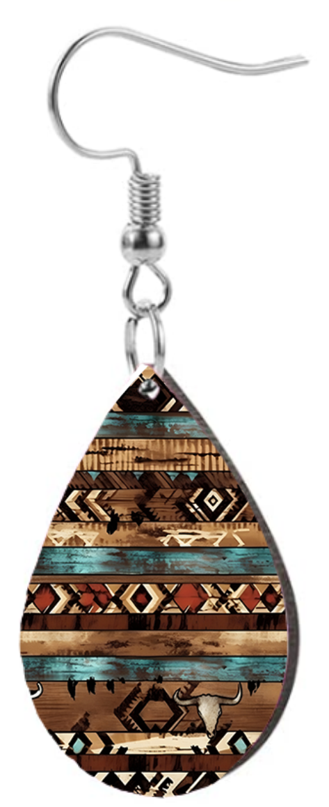 Western Aztec - Teardrop Template Transfer