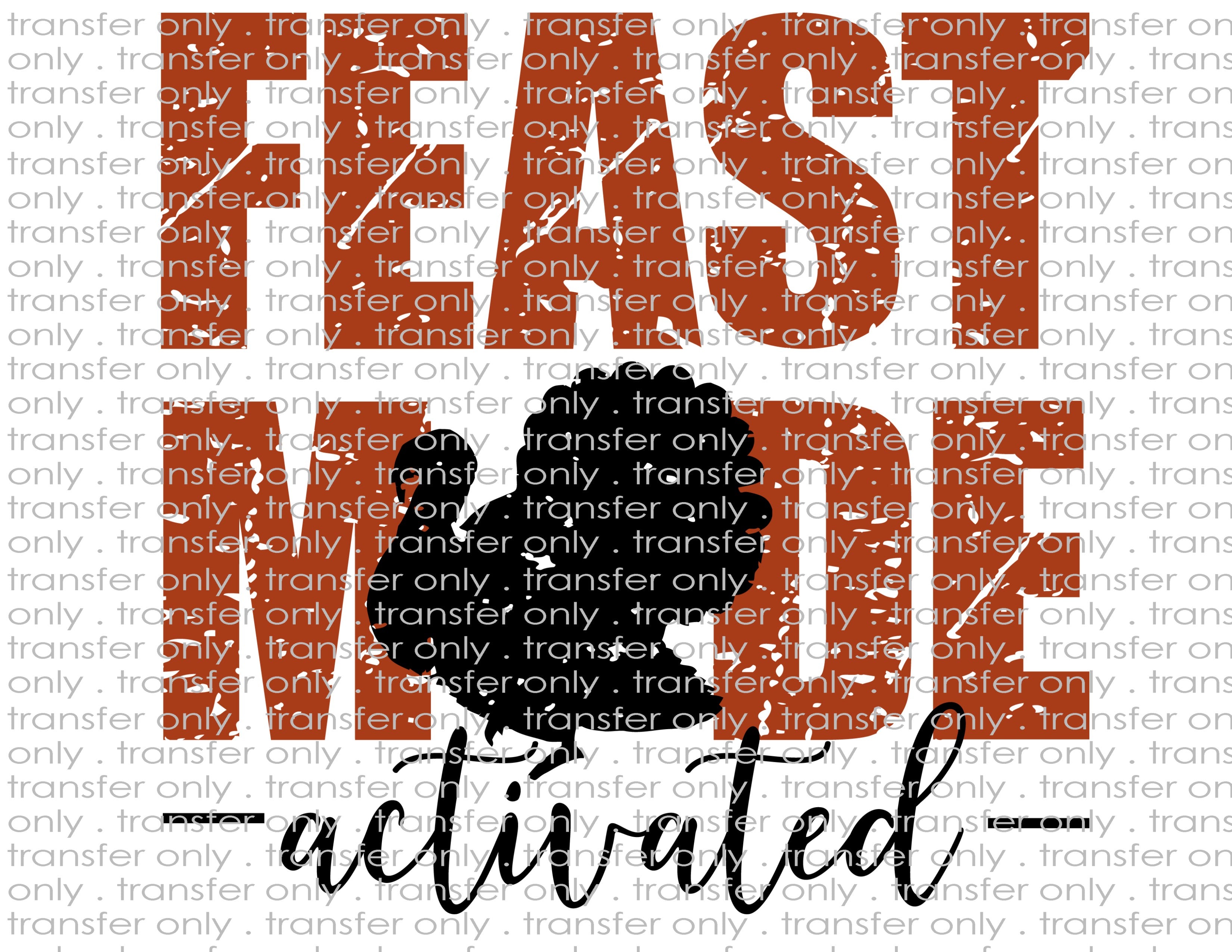 Thanksgiving - Waterslide, Sublimation Transfers