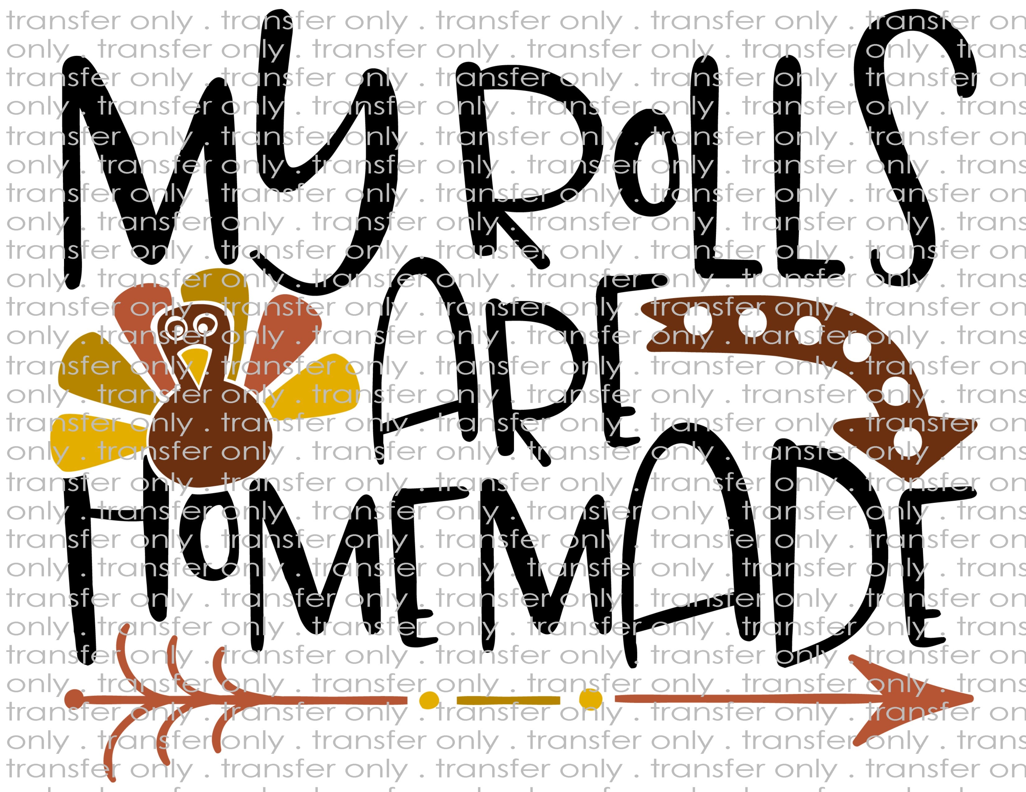 Thanksgiving - Waterslide, Sublimation Transfers