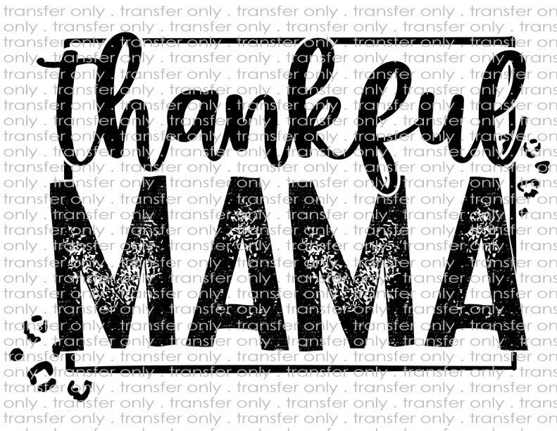 Thankful Mama - Waterslide, Sublimation Transfers