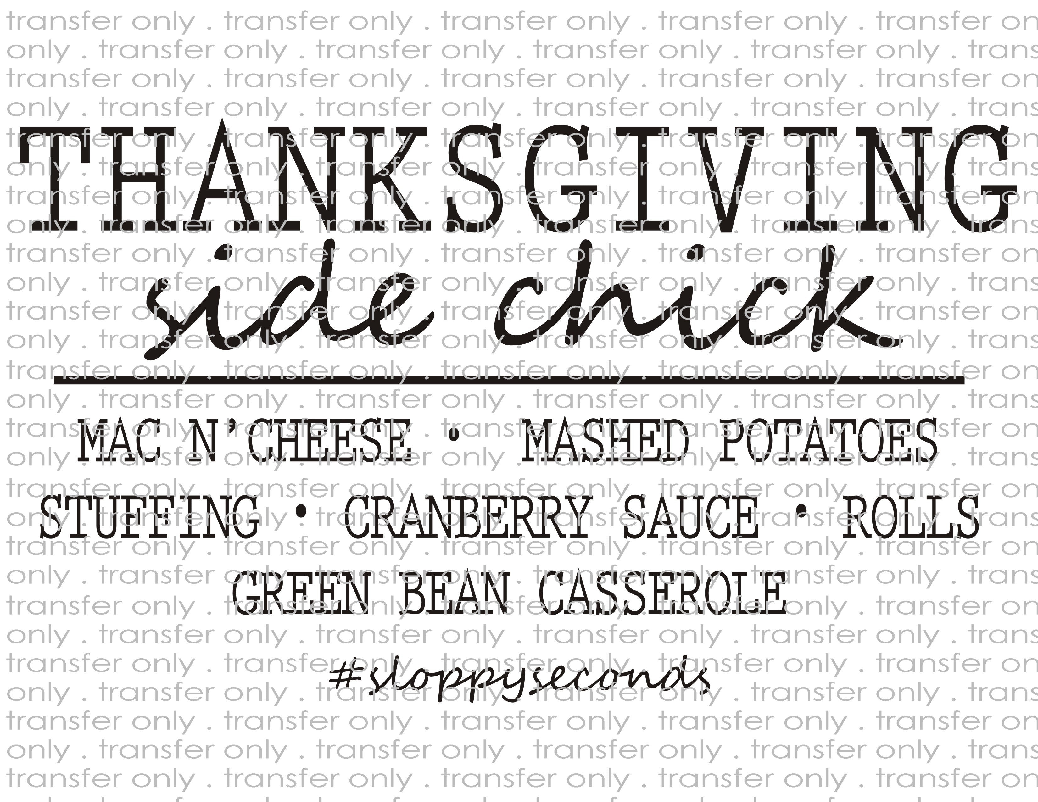 Side Chick - Waterslide, Sublimation Transfers