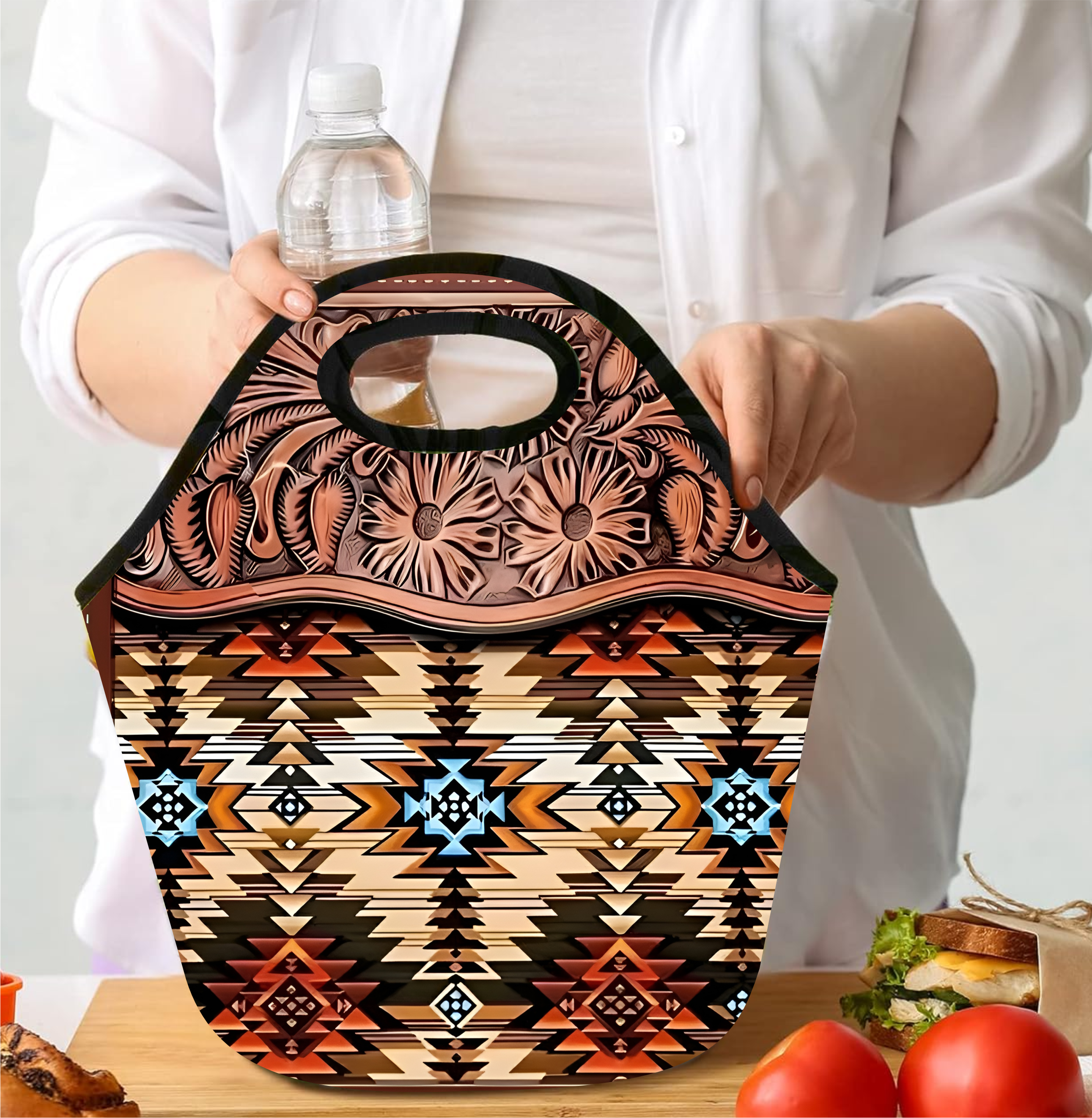 Aztec - Lunch Tote - Sublimation Transfer