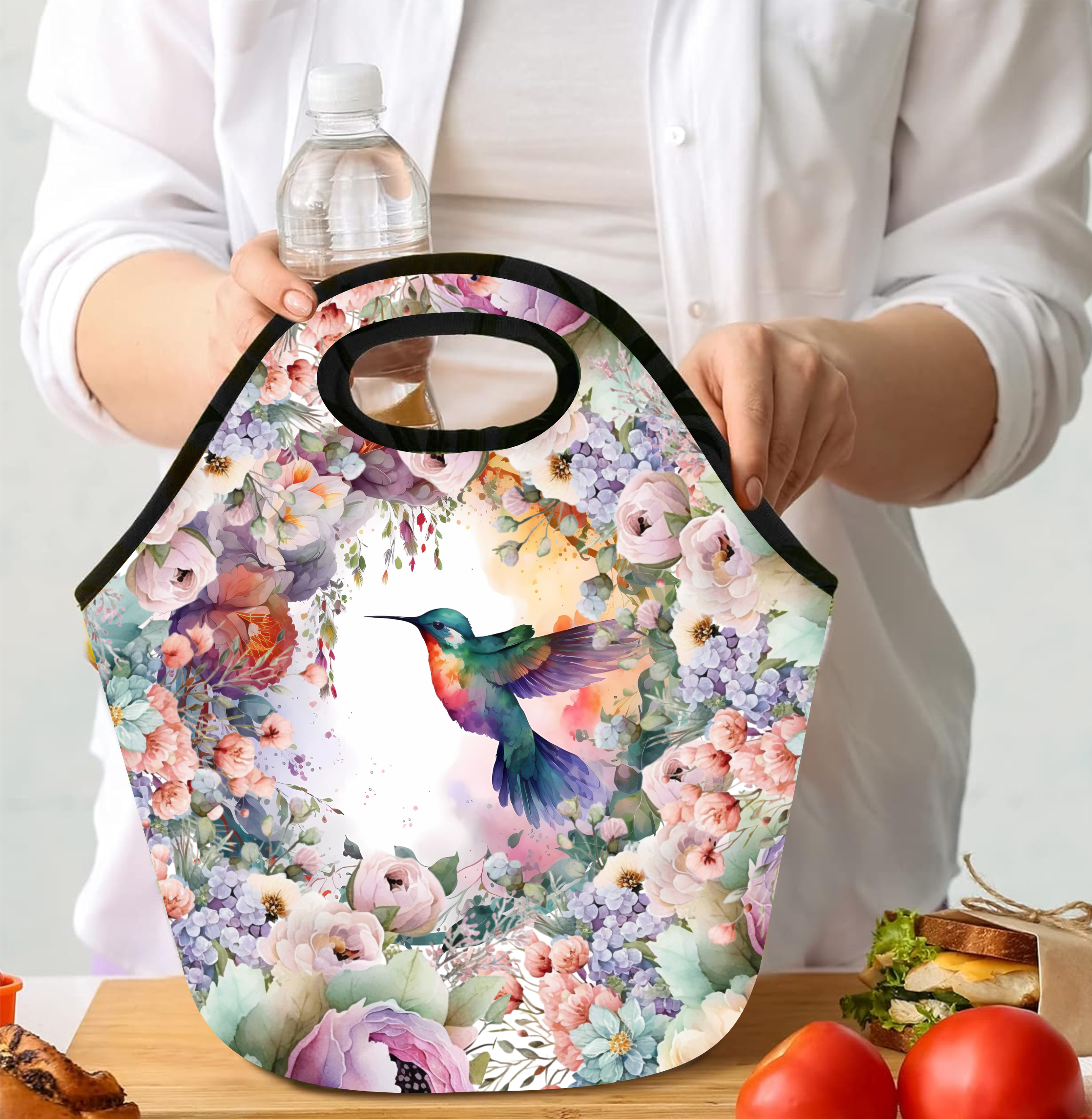 Hummingbird - Lunch Tote - Sublimation Transfer