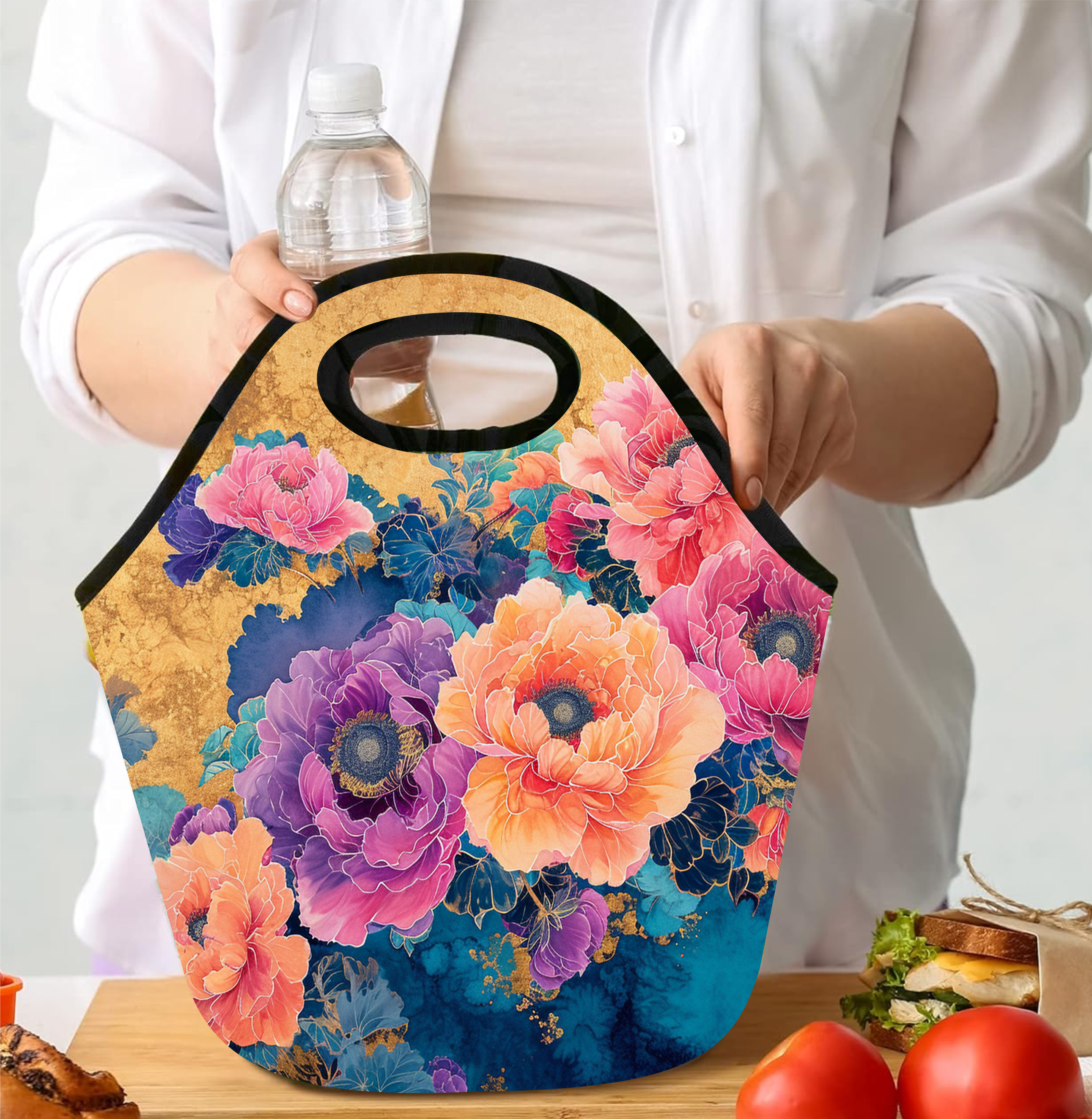 Floral - Lunch Tote - Sublimation Transfer