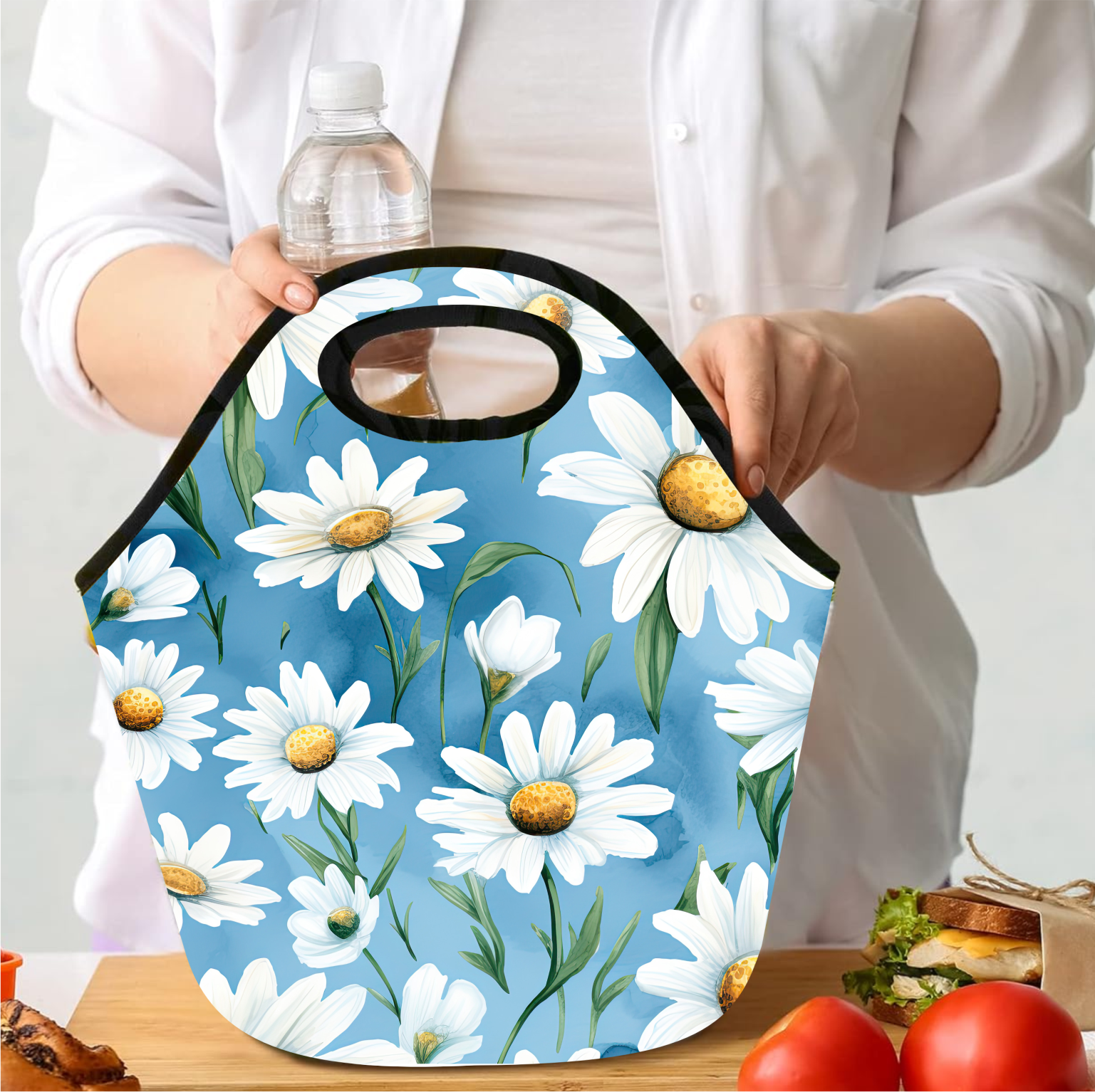 Daisies - Lunch Tote - Sublimation Transfer