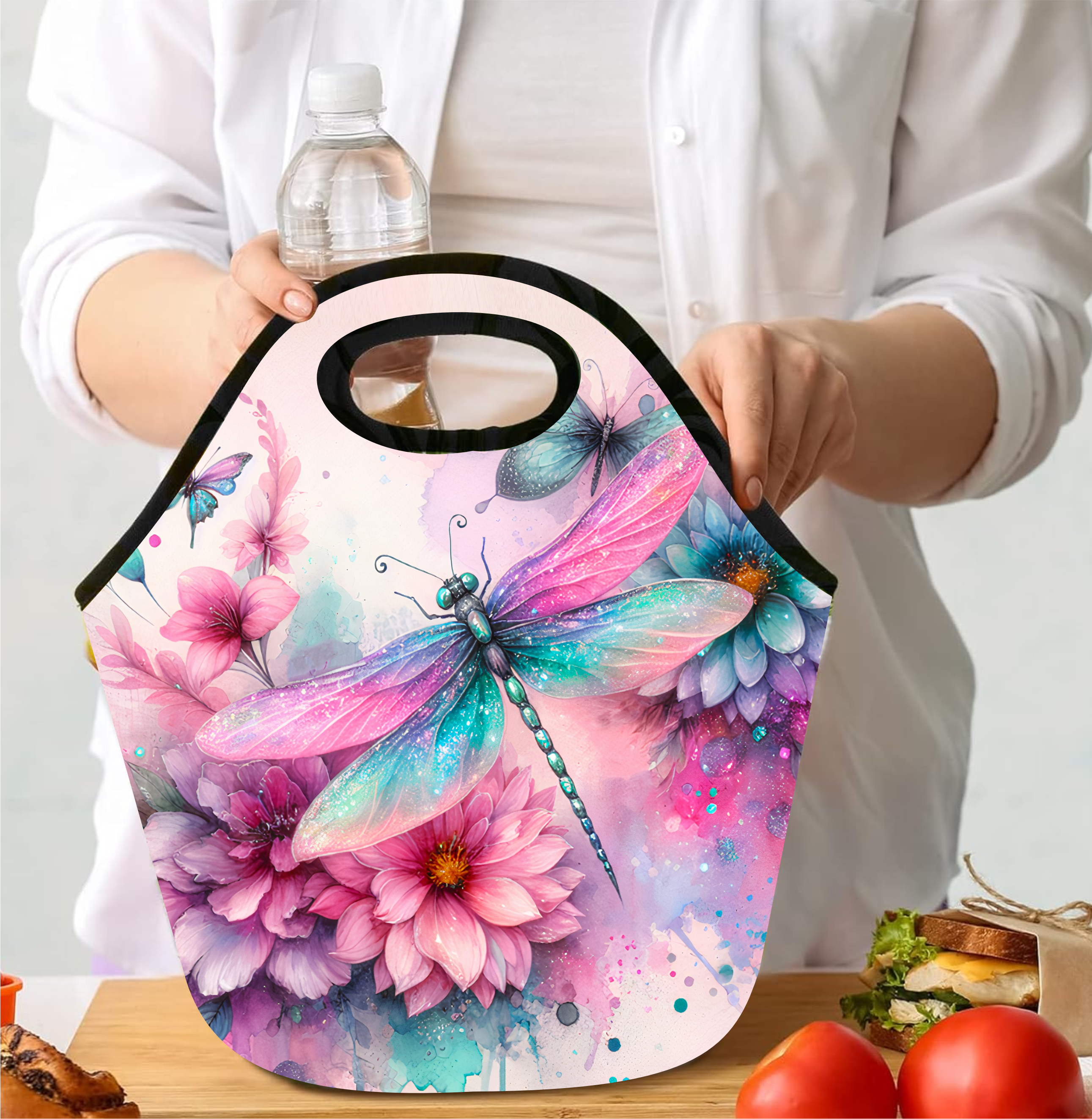 Dragonfly - Lunch Tote - Sublimation Transfer