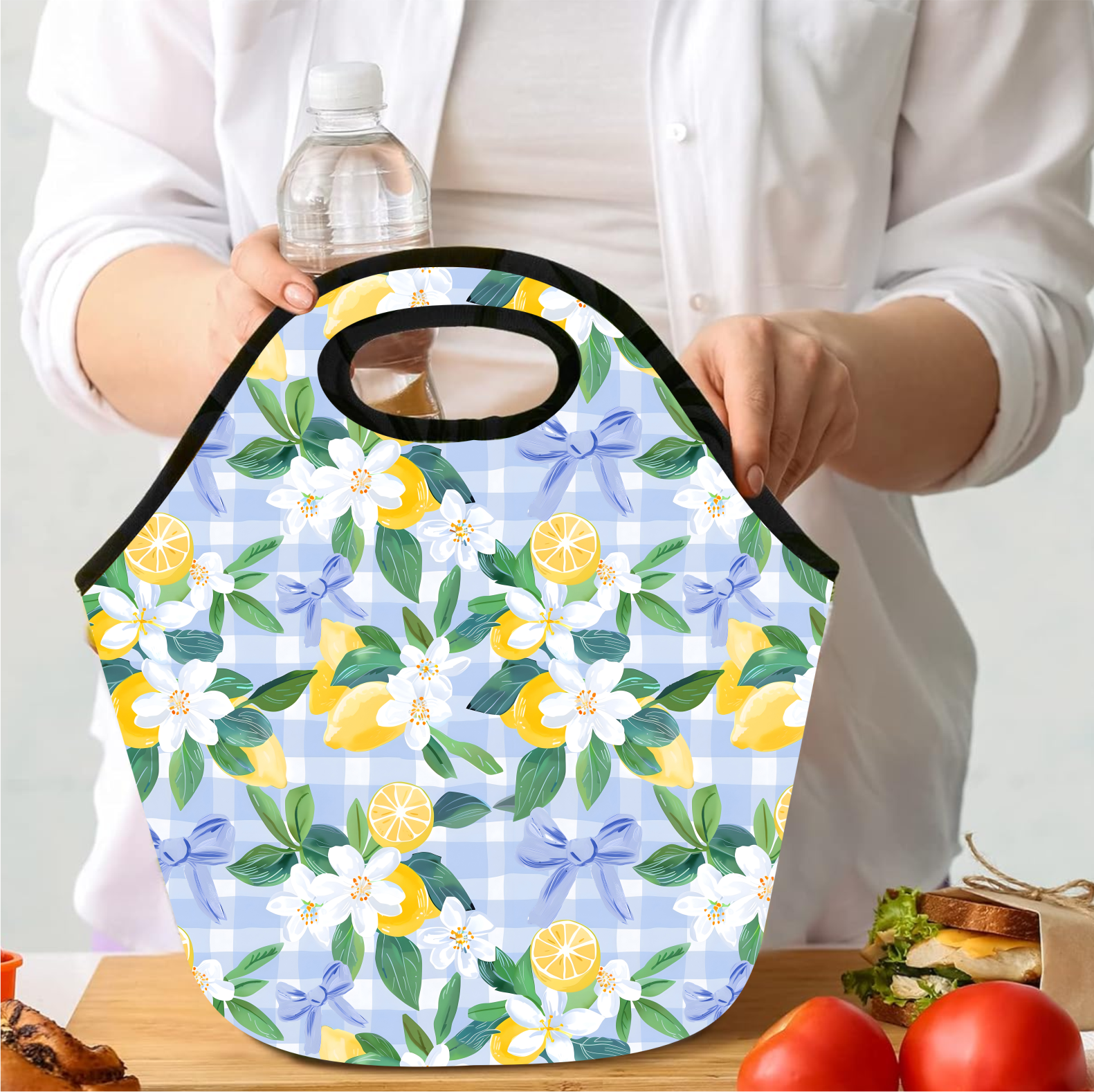 Lemons - Lunch Tote - Sublimation Transfer