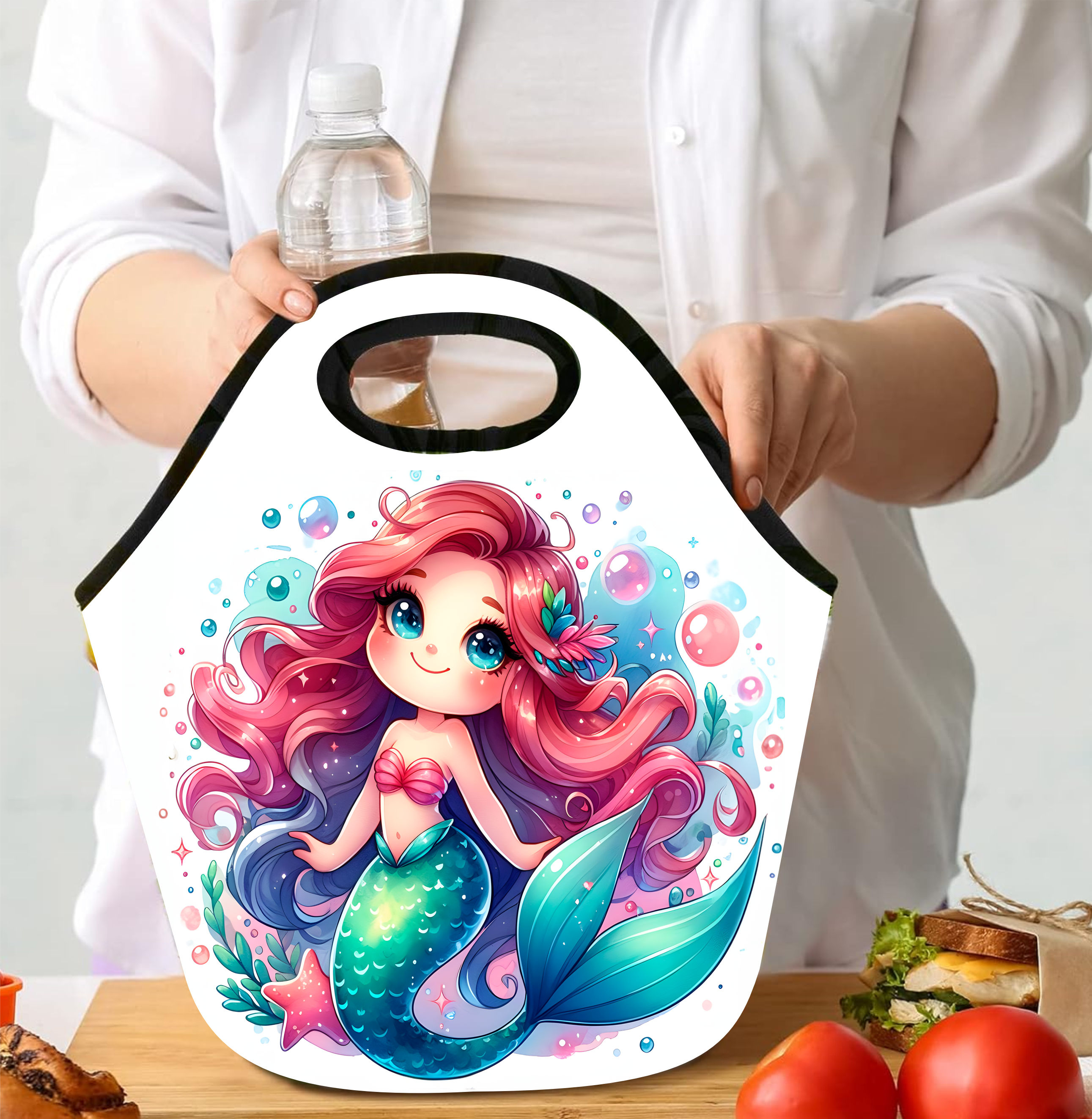 Mermaid - Lunch Tote - Sublimation Transfer