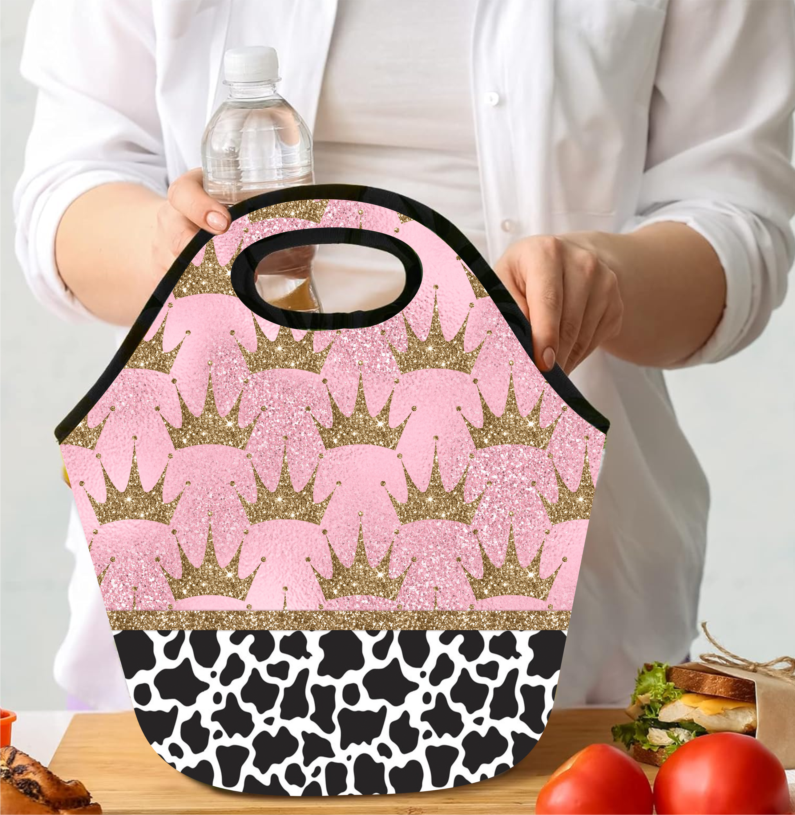Princess Crowns - Lunch Tote - Sublimation Transfer