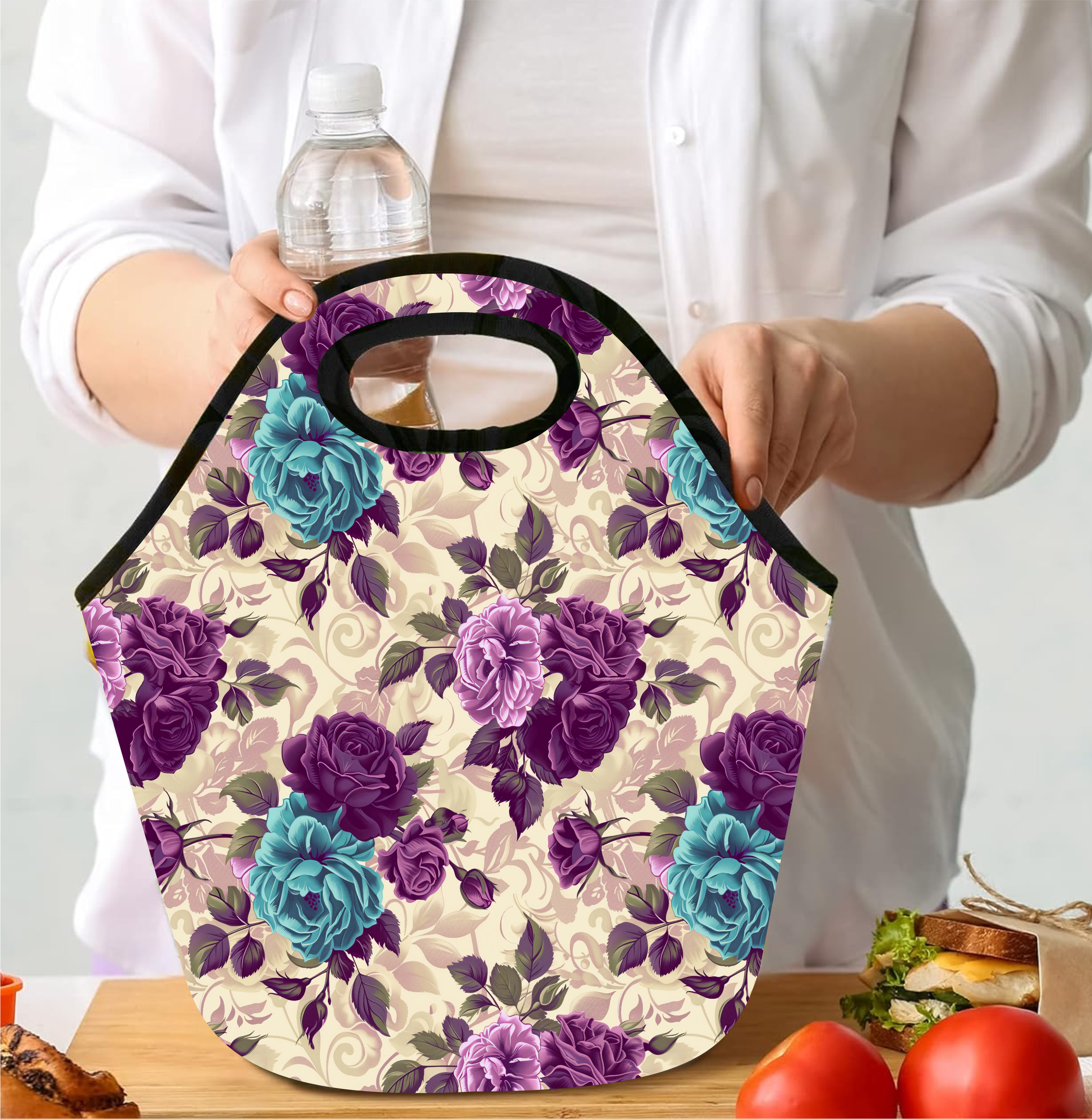Floral - Lunch Tote - Sublimation Transfer