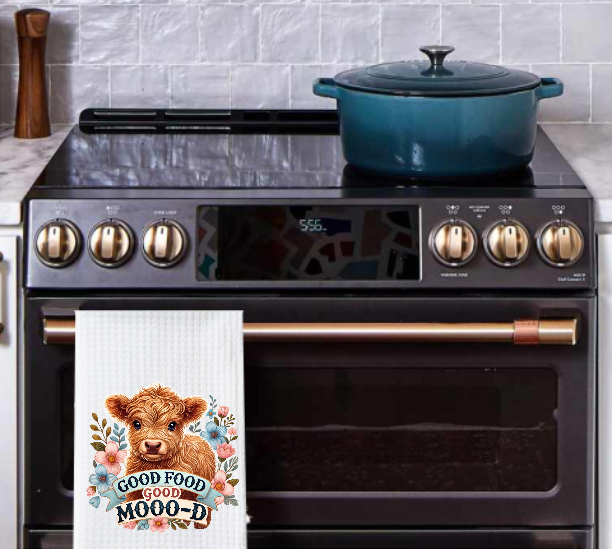 Good Food, Good Mooo-d - Kitchen Designs - Sublimation Transfer
