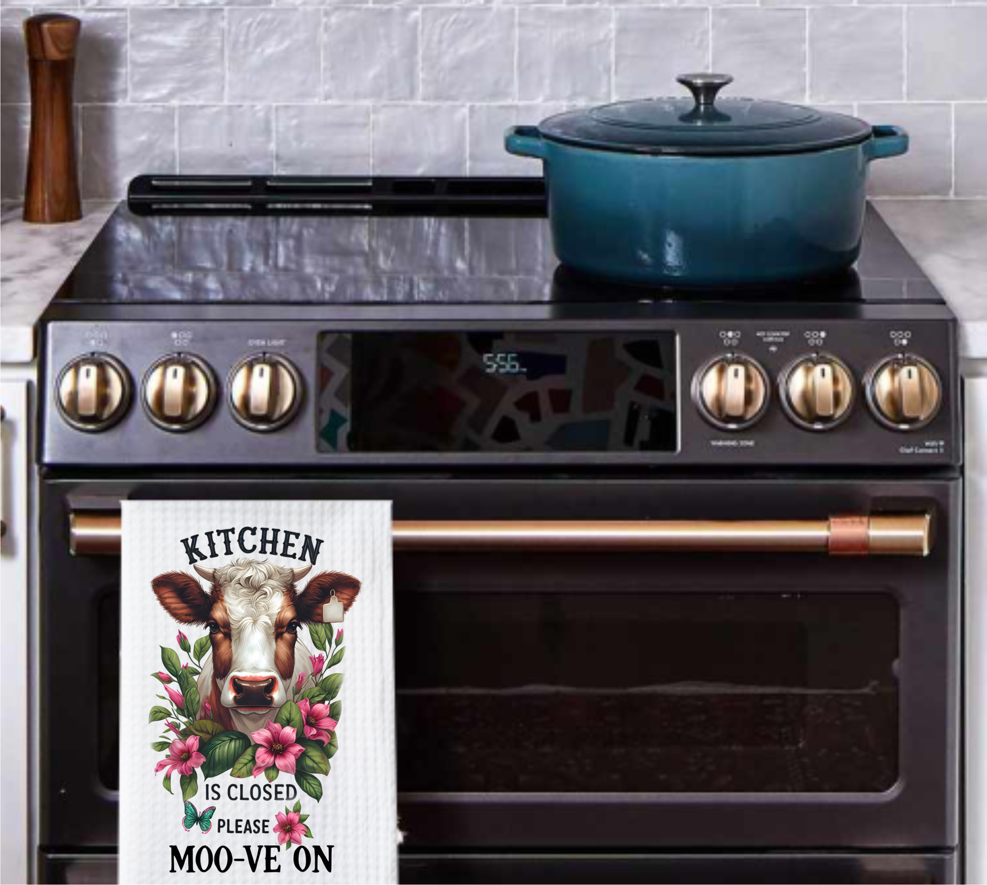 Kitchen Closed. Please Moo-ve On - Kitchen Designs - Sublimation Transfer