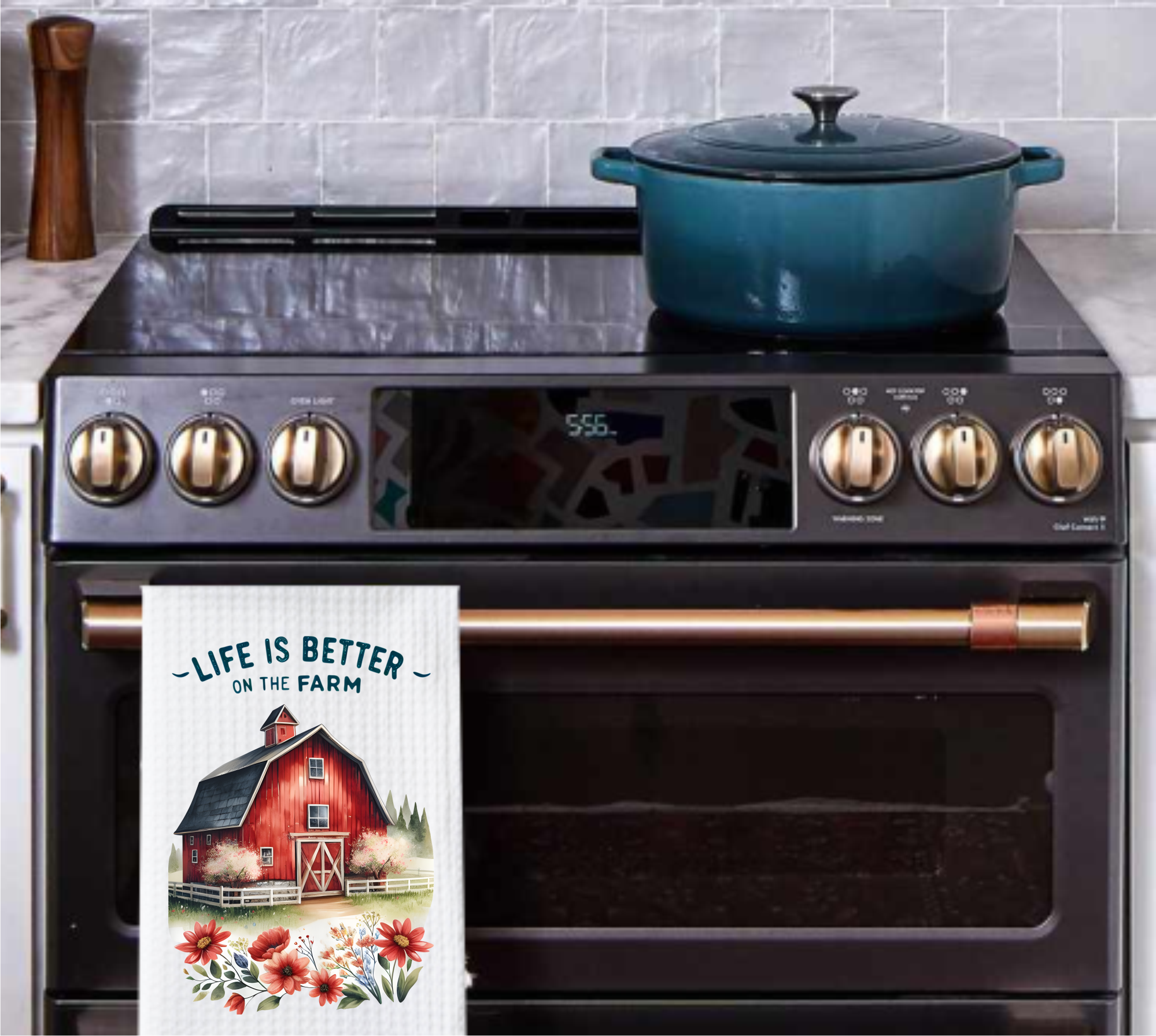 Life Is Better On The Farm - Kitchen Designs - Sublimation Transfer