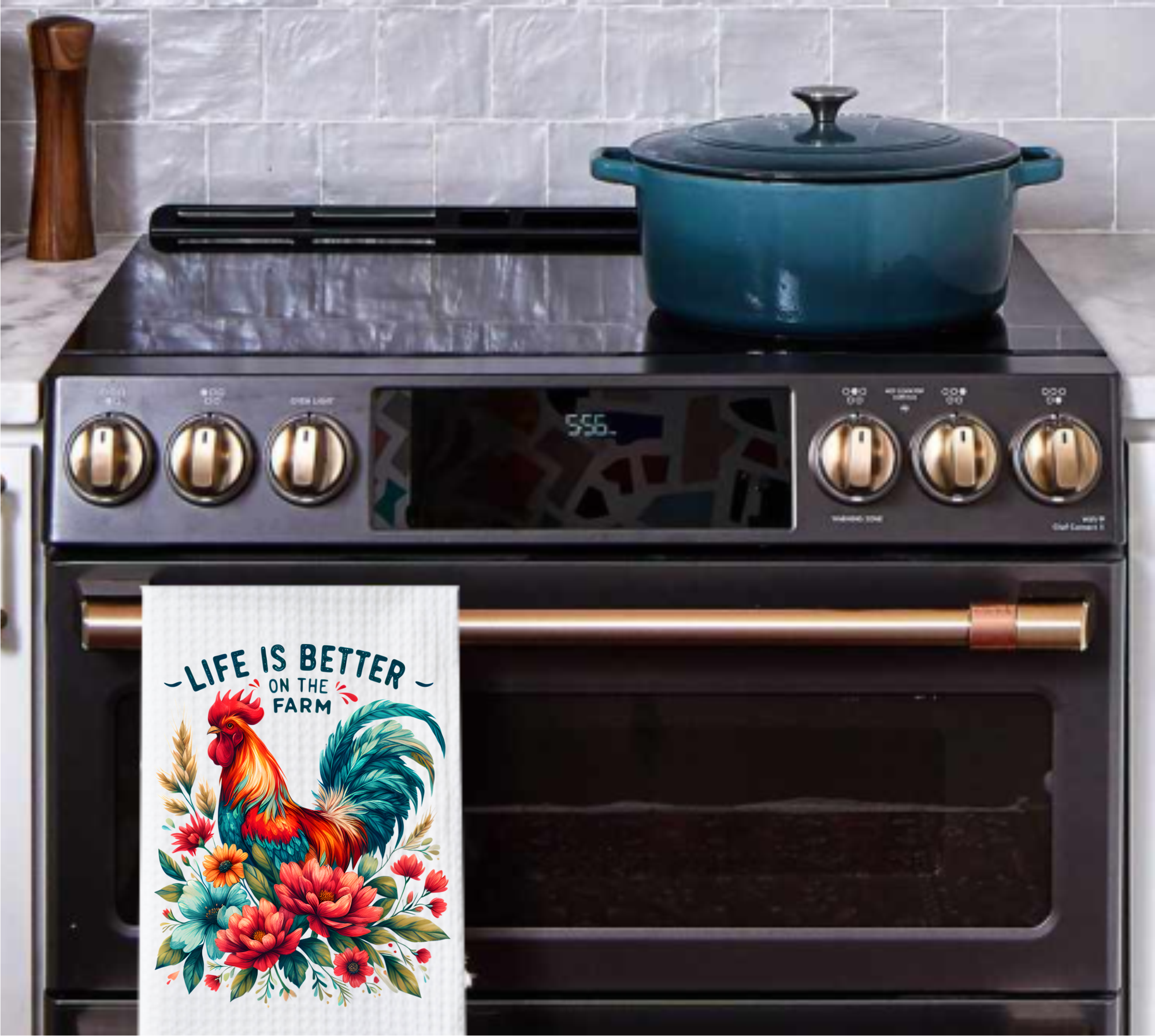 Life Is Better On The Farm - Kitchen Designs - Sublimation Transfer
