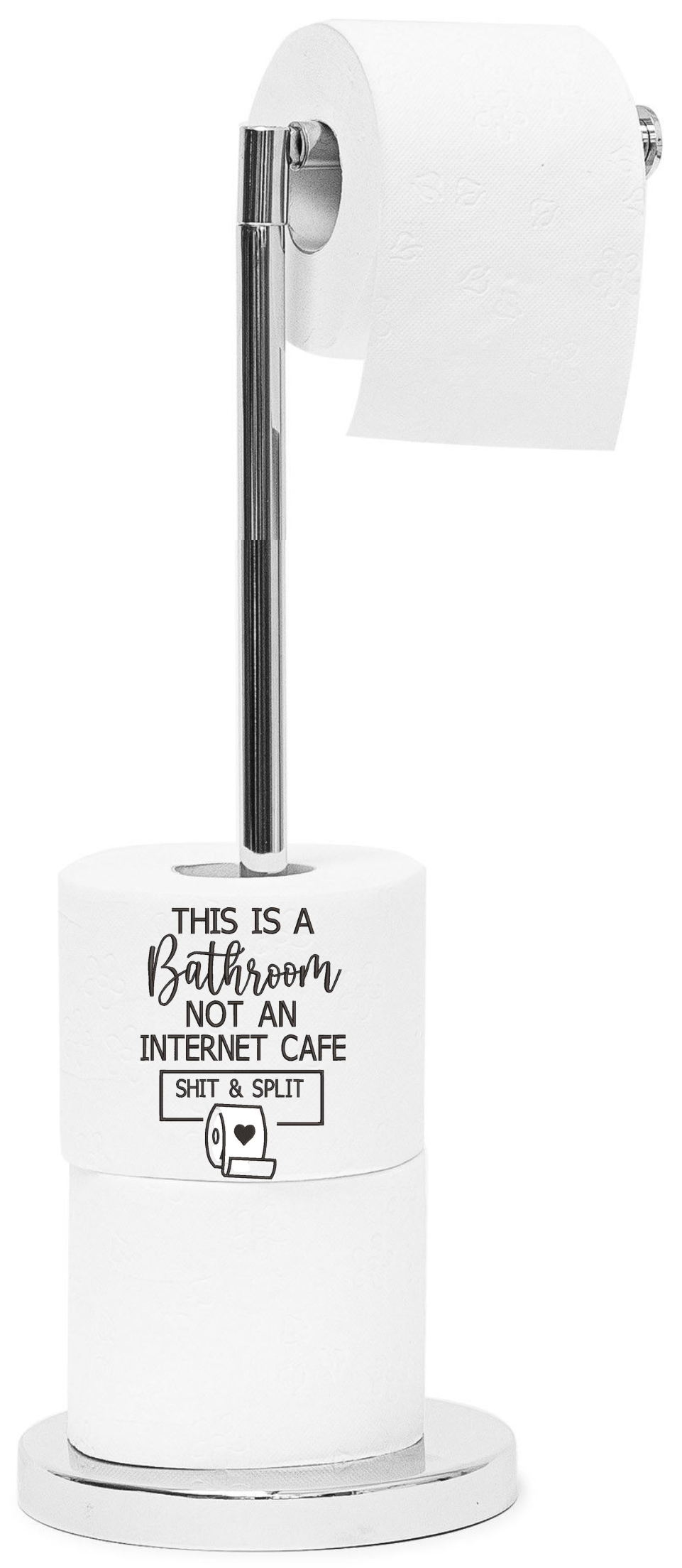 This Is A Bathroom, Not An Internet Cafe, Shit & Split - Sublimation Transfer