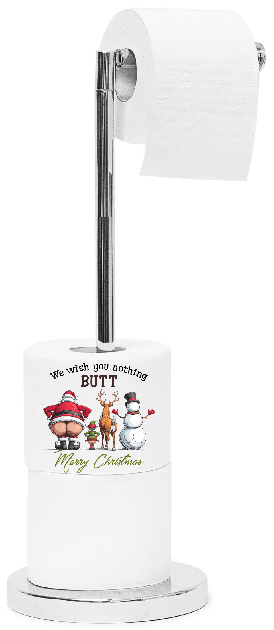 We Wish You Nothing Butt A Merry Christmas - Sublimation Transfer