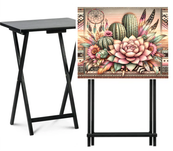 Cactus & Floral- Tray Table Wrap