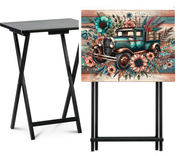 Vintage Truck - Tray Table Wrap