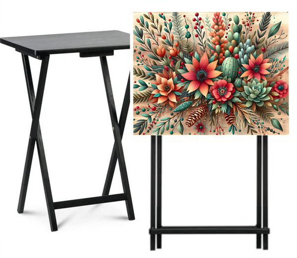 Floral Spray - Tray Table Wrap
