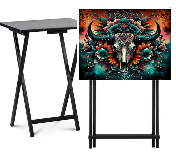 Country Western Skull - Tray Table Wrap