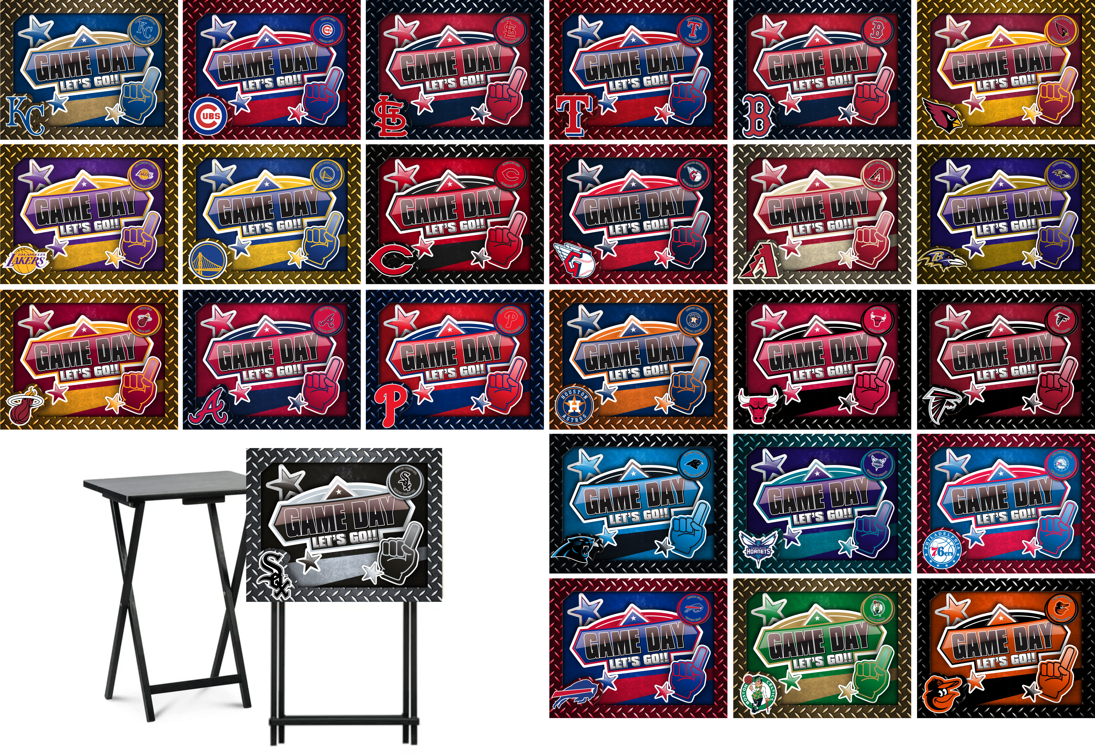 Let's Go- Tray Table Wrap