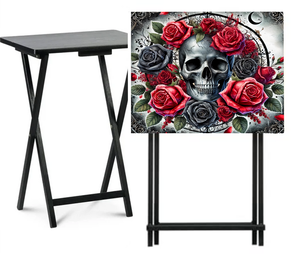 Sugar Skull - Tray Table Wrap