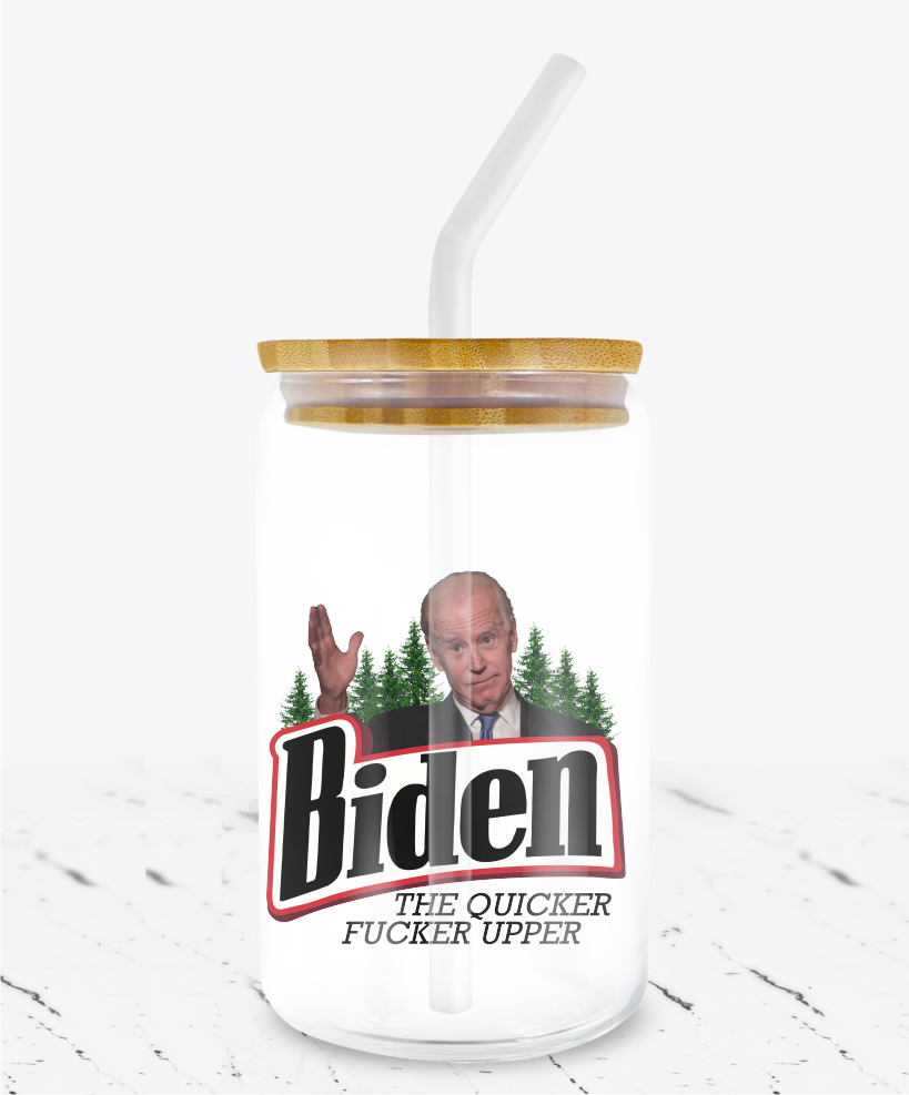 Biden Quicker -  UV DTF Decals