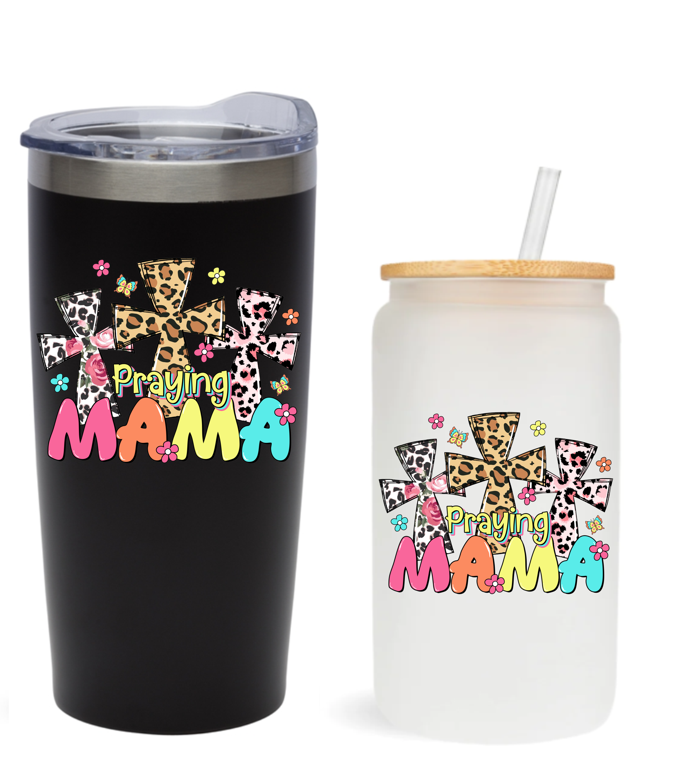 Praying Mama -  UV DTF Decals