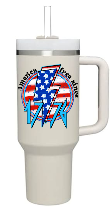 Free Since 1776 -  UV DTF Decals