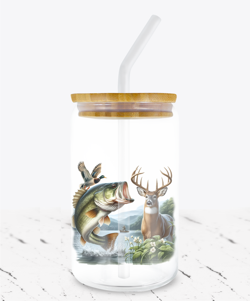 Wildlife Trio -  UV DTF Decals