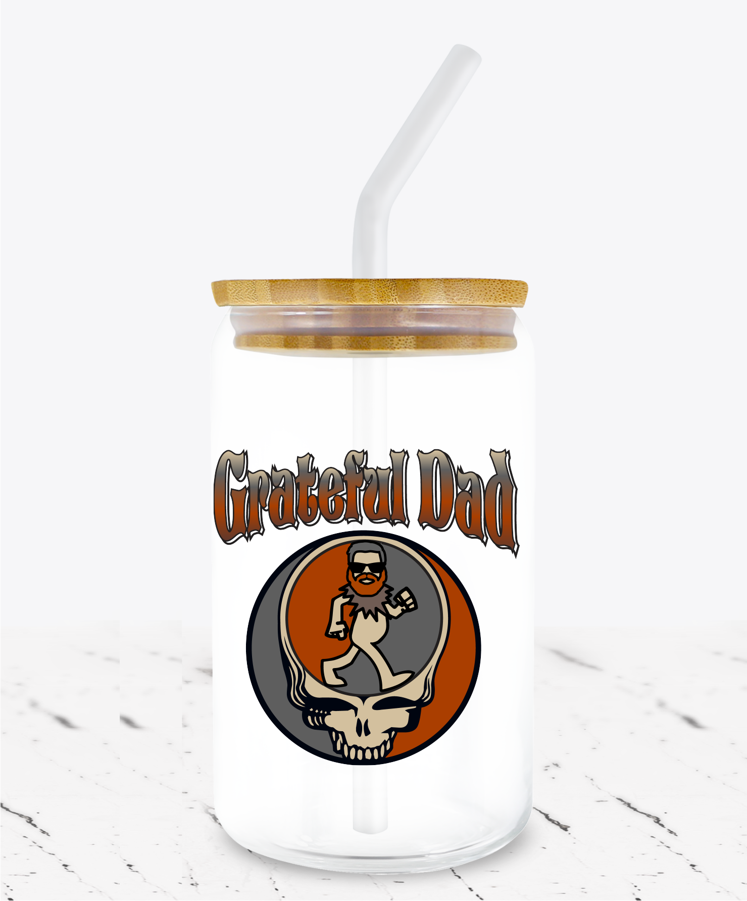 Grateful Dad -  UV DTF Decals