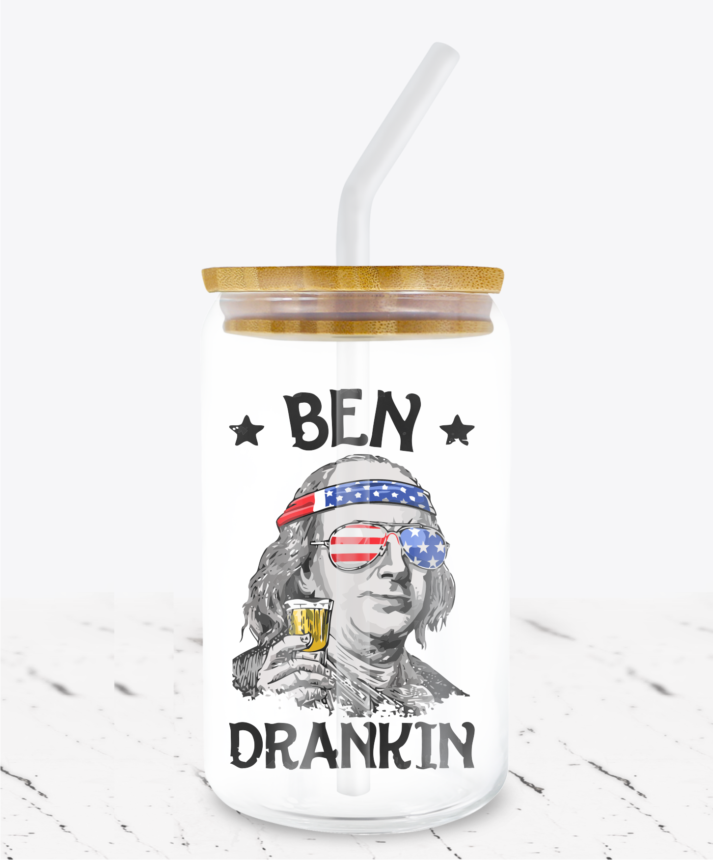 Ben Drankin' -  UV DTF Decals