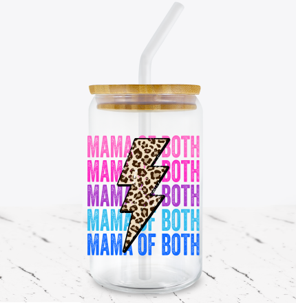 Mom of Both -  UV DTF Decals
