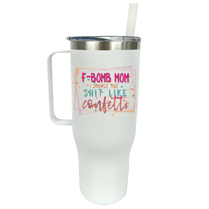 F Bomb Mom -  UV DTF Decals