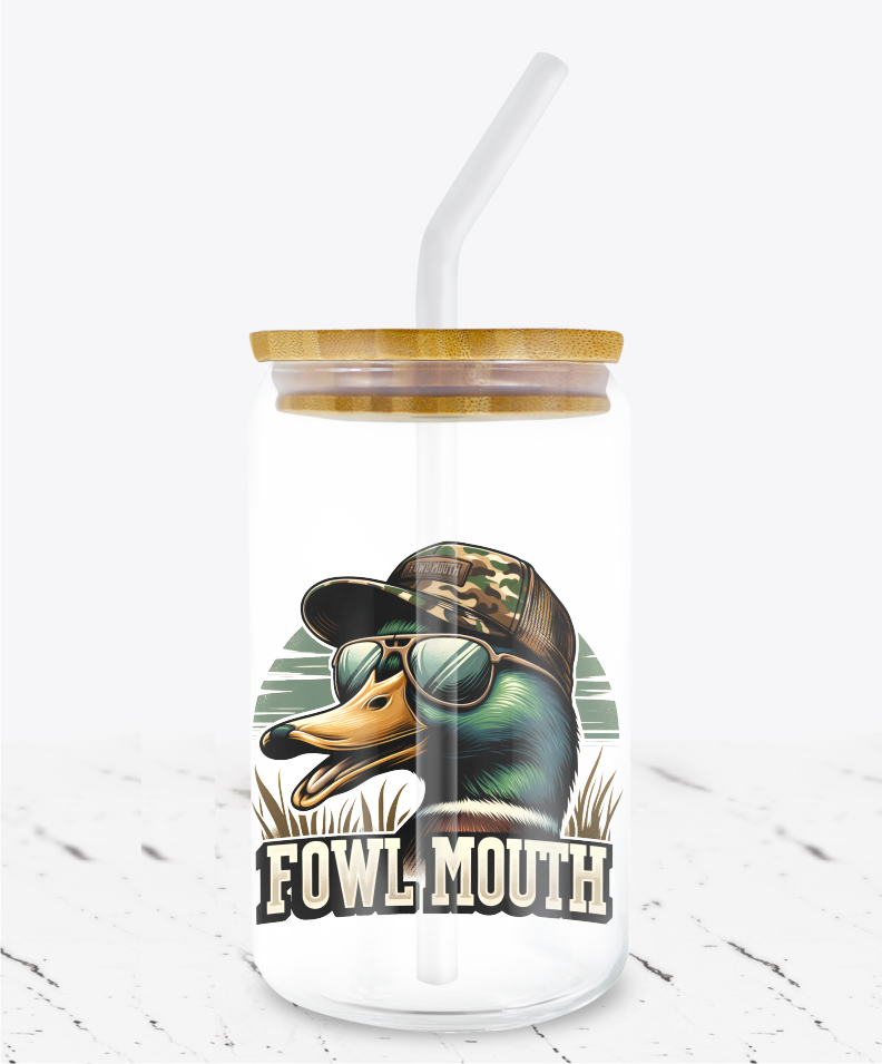 Fowl Mouth -  UV DTF Decals