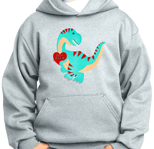 Love Is Dino-Mite - DTF Transfer