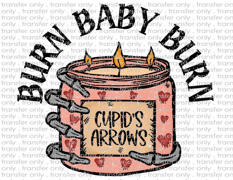 Burn Baby Burn - Waterslide, Sublimation Transfers