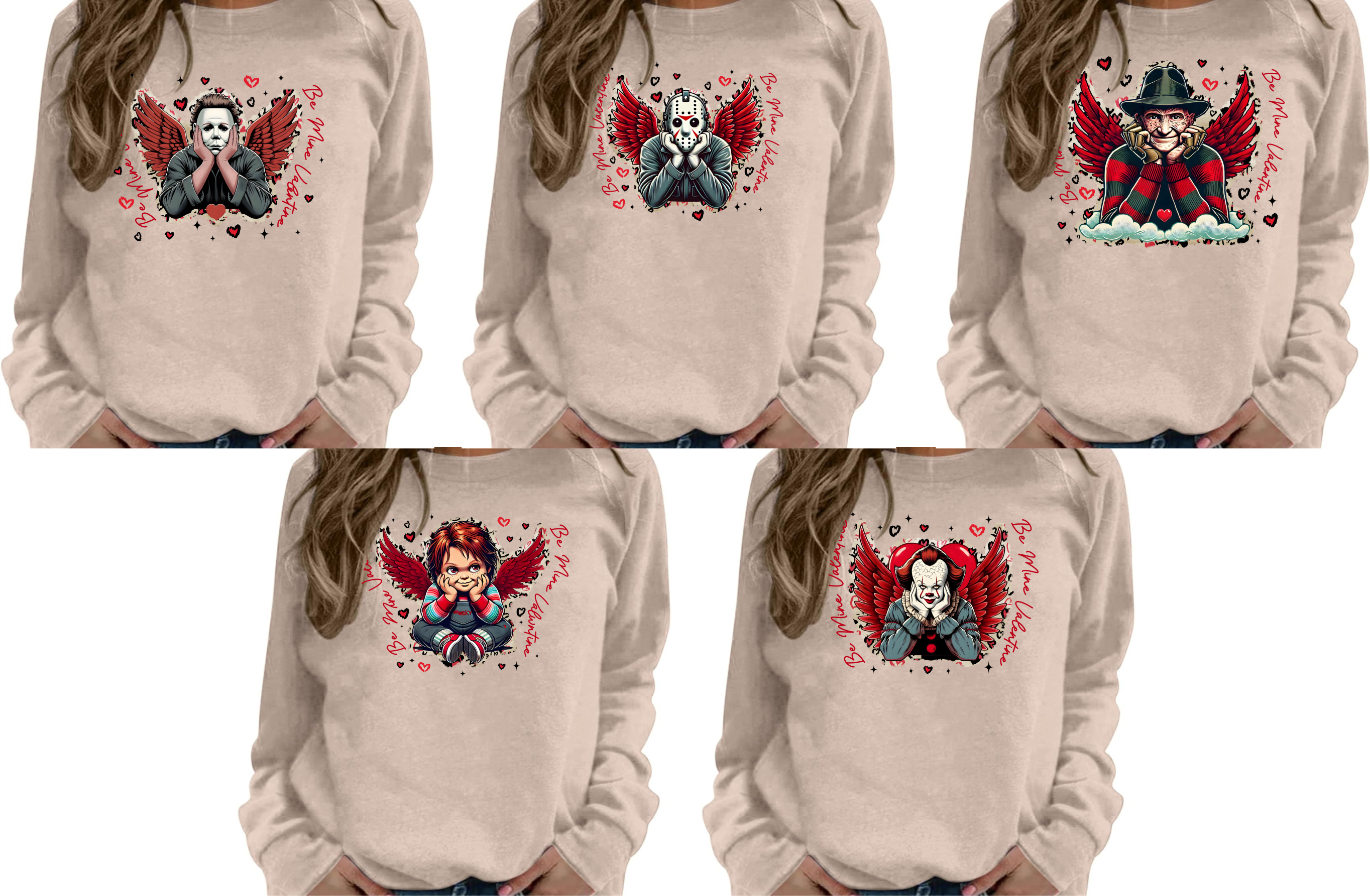 Valentine Horror Fans - DTF Transfer