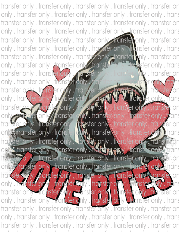 Love Bites - Waterslide, Sublimation Transfers