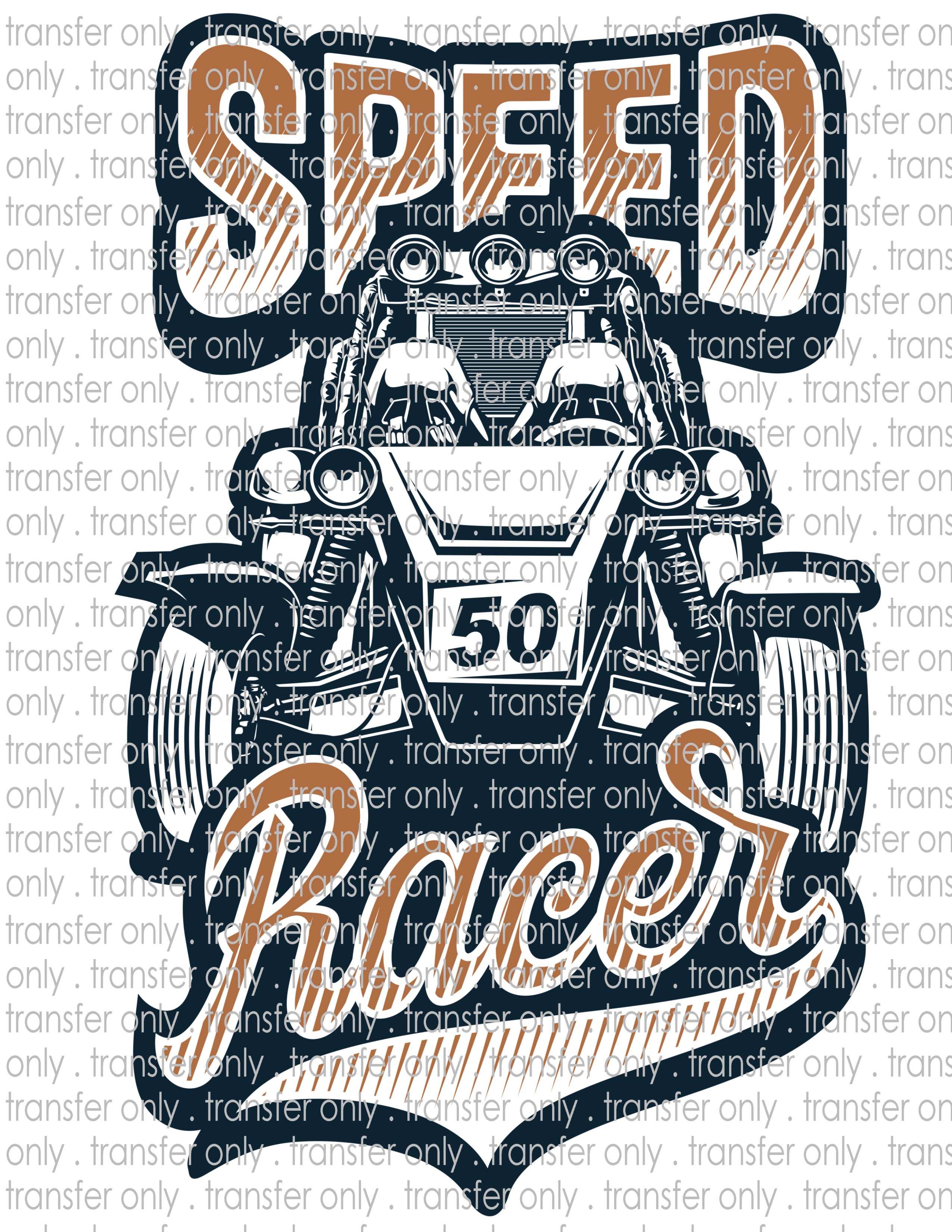 Waterslide, Sublimation Transfers - Vintage Car