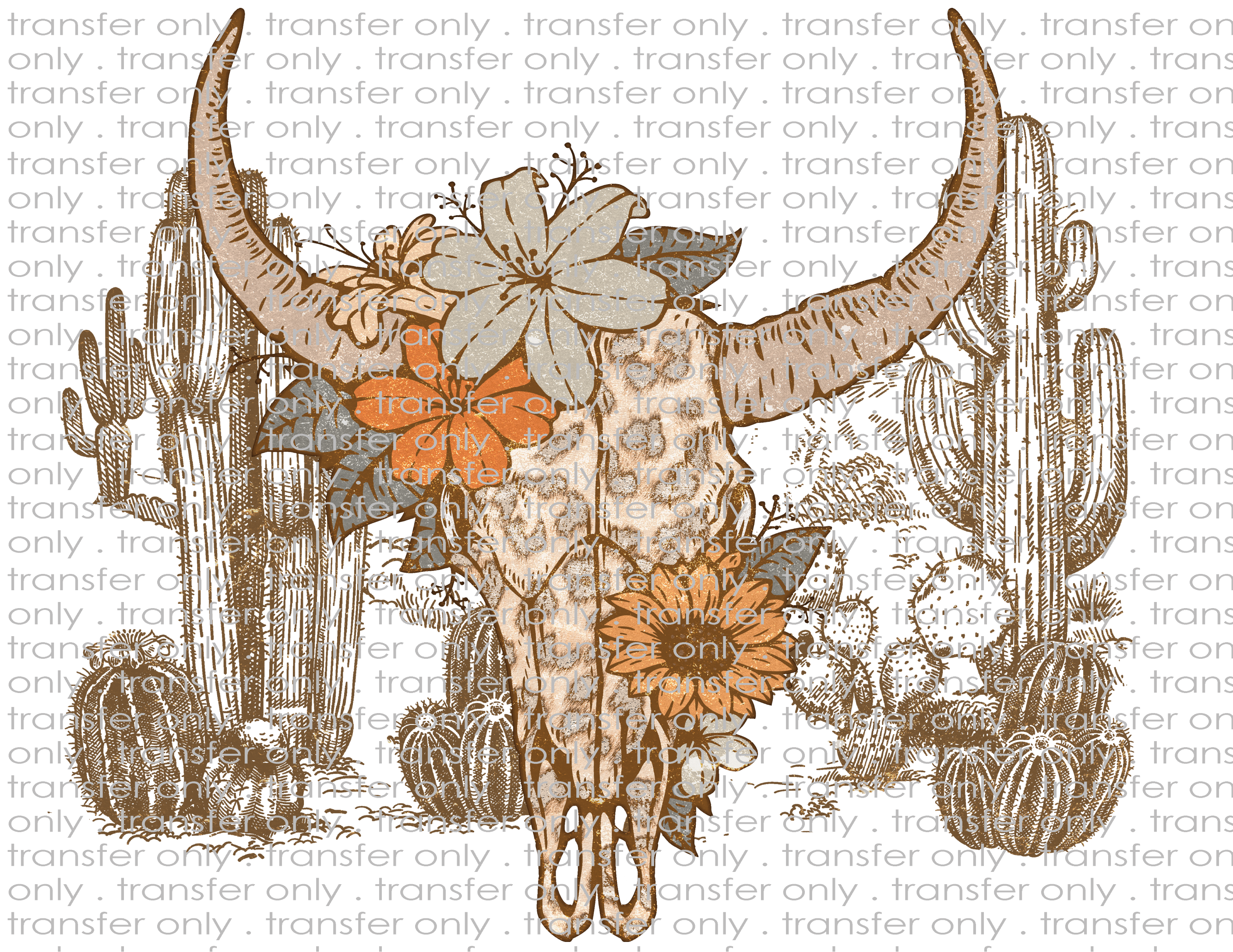 Western Desert - Waterslide, Sublimation Transfers