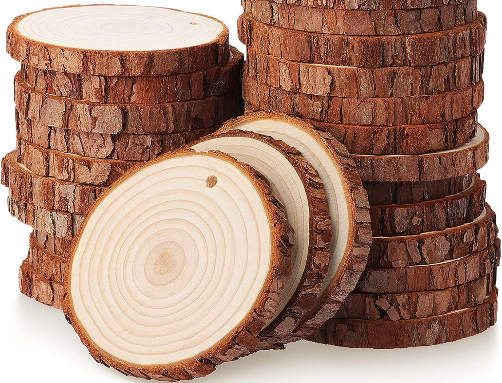 2.5" Wood Slice - Ornament Blanks