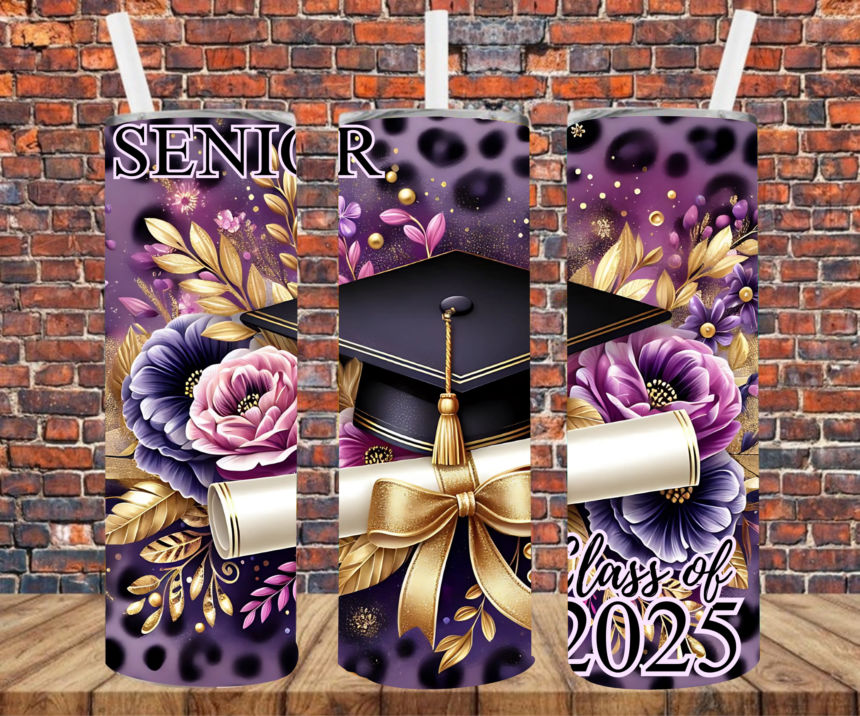 Senior 2025 - Tumbler Wrap - Sublimation Transfers