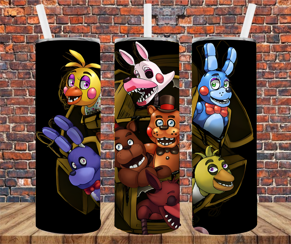 Character - Tumbler Wrap - Sublimation Transfers