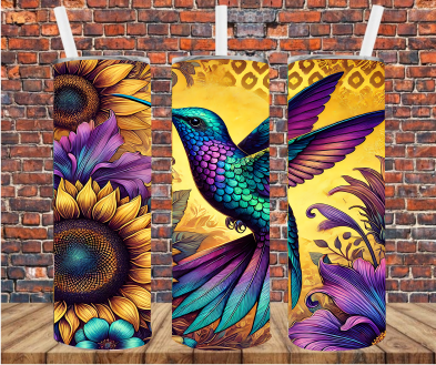 Vibrant Butterfly - Tumbler Wrap - Sublimation Transfer