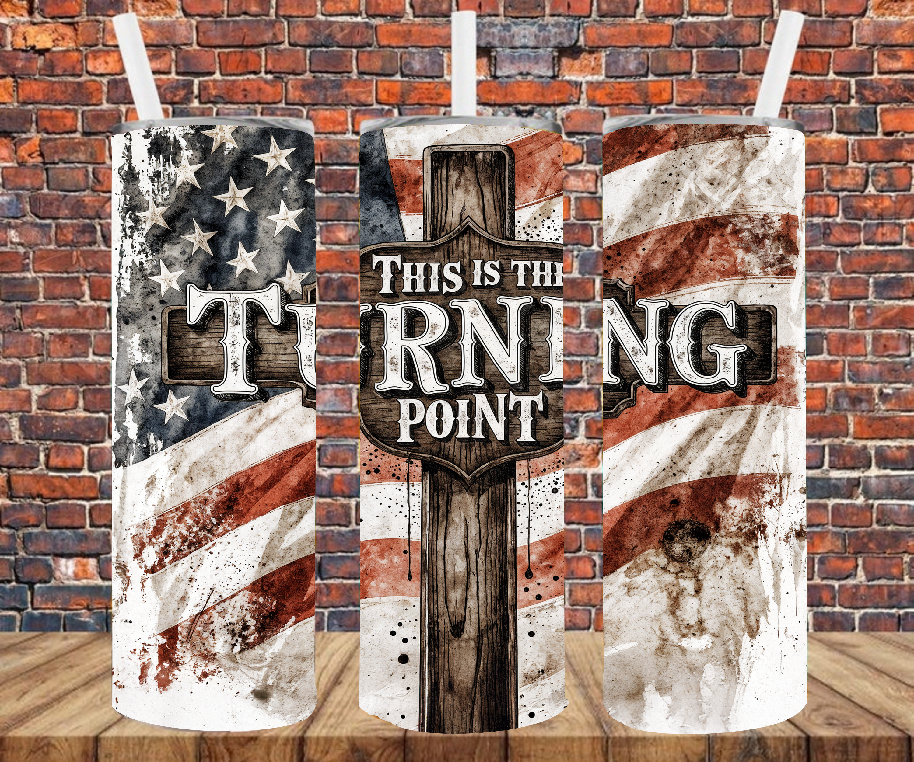 This Is The Turning Point - Tumbler Wrap - Sublimation Transfers